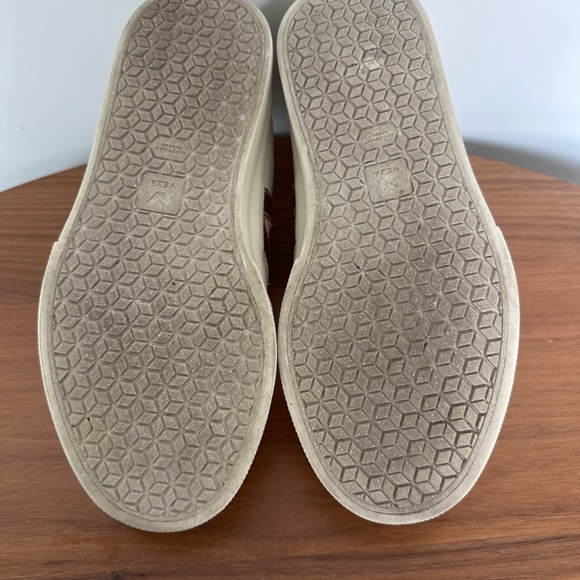 Veja Campo sneaker sz 7 white w/metallic pink - Picture 8 of 10